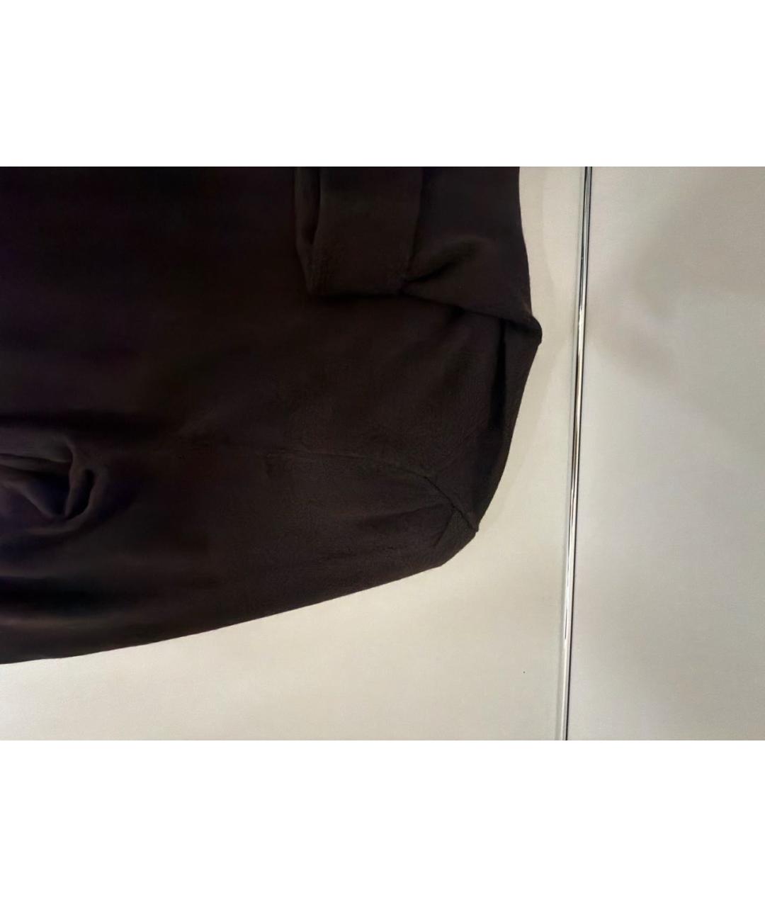 CHLOE Коричневая шерстяная водолазка, фото 5