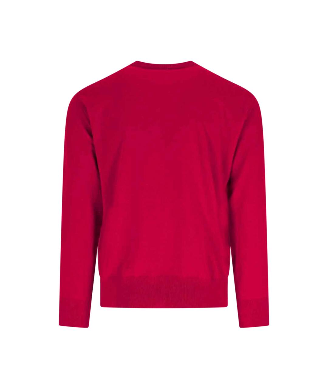 AURALEE Красный шерстяной джемпер / свитер, фото 2