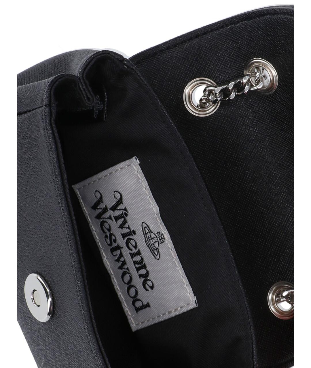 VIVIENNE WESTWOOD Черный кошелек, фото 4