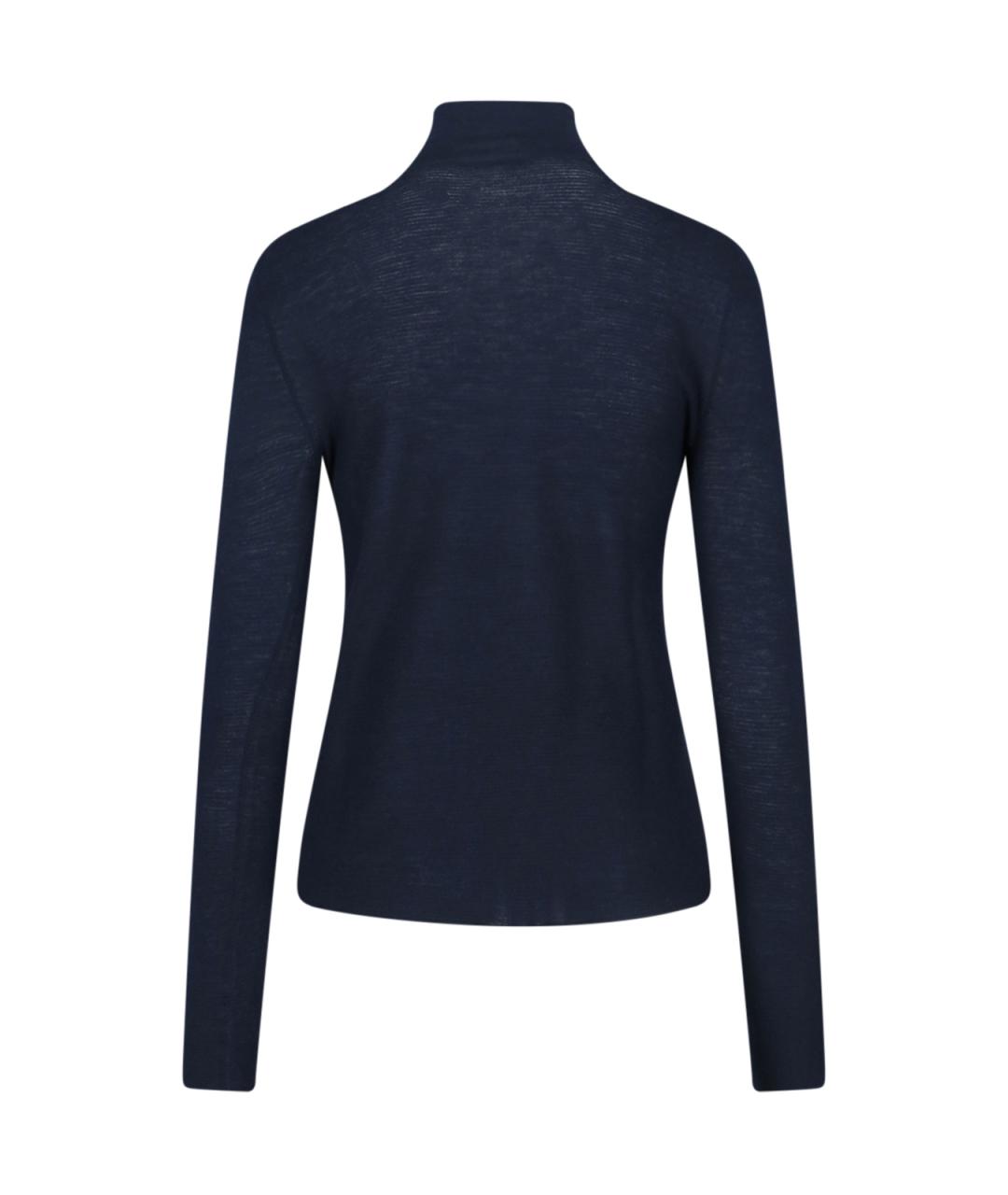 LISA YANG Синий кашемировый джемпер / свитер, фото 2