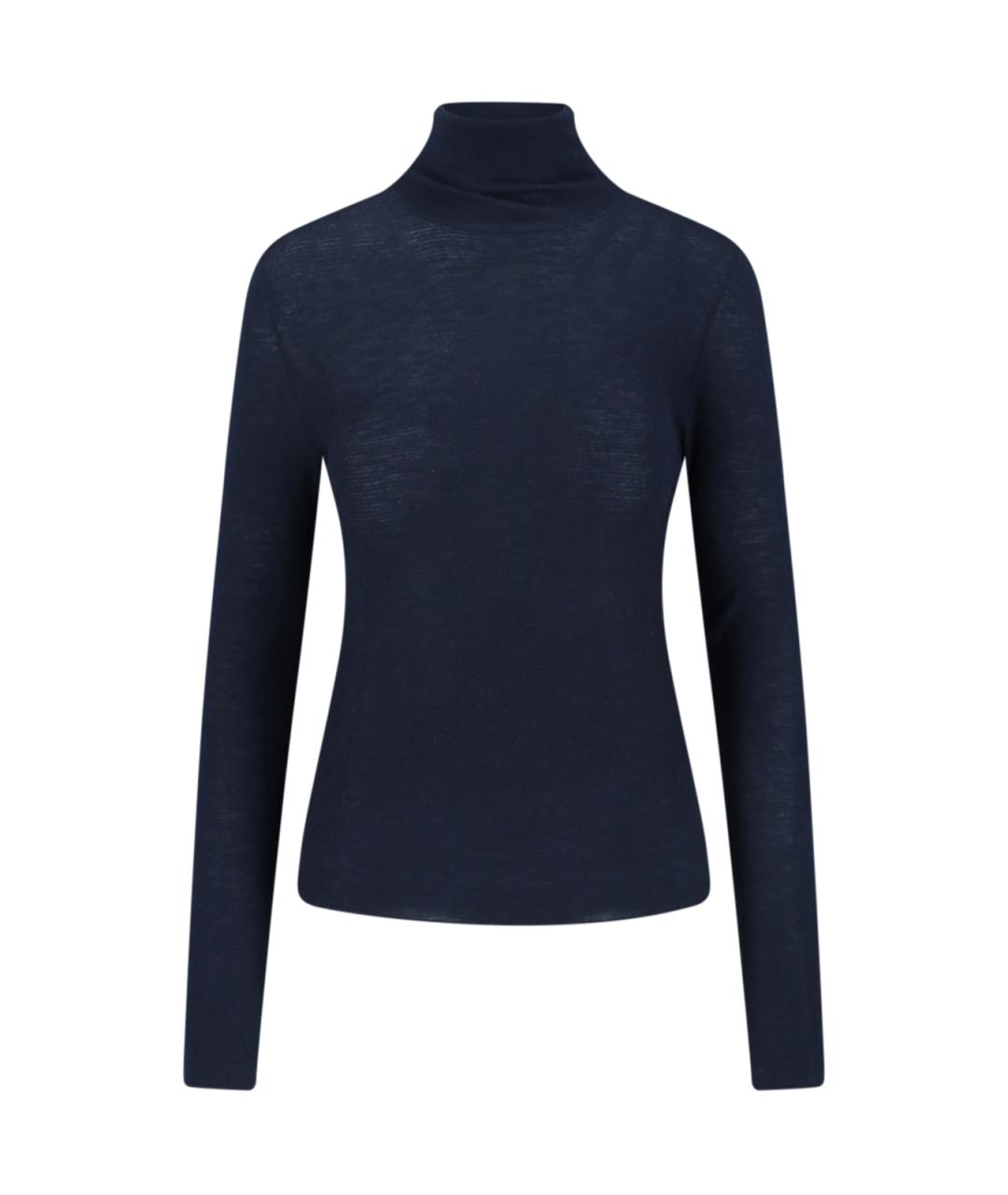 LISA YANG Синий кашемировый джемпер / свитер, фото 1