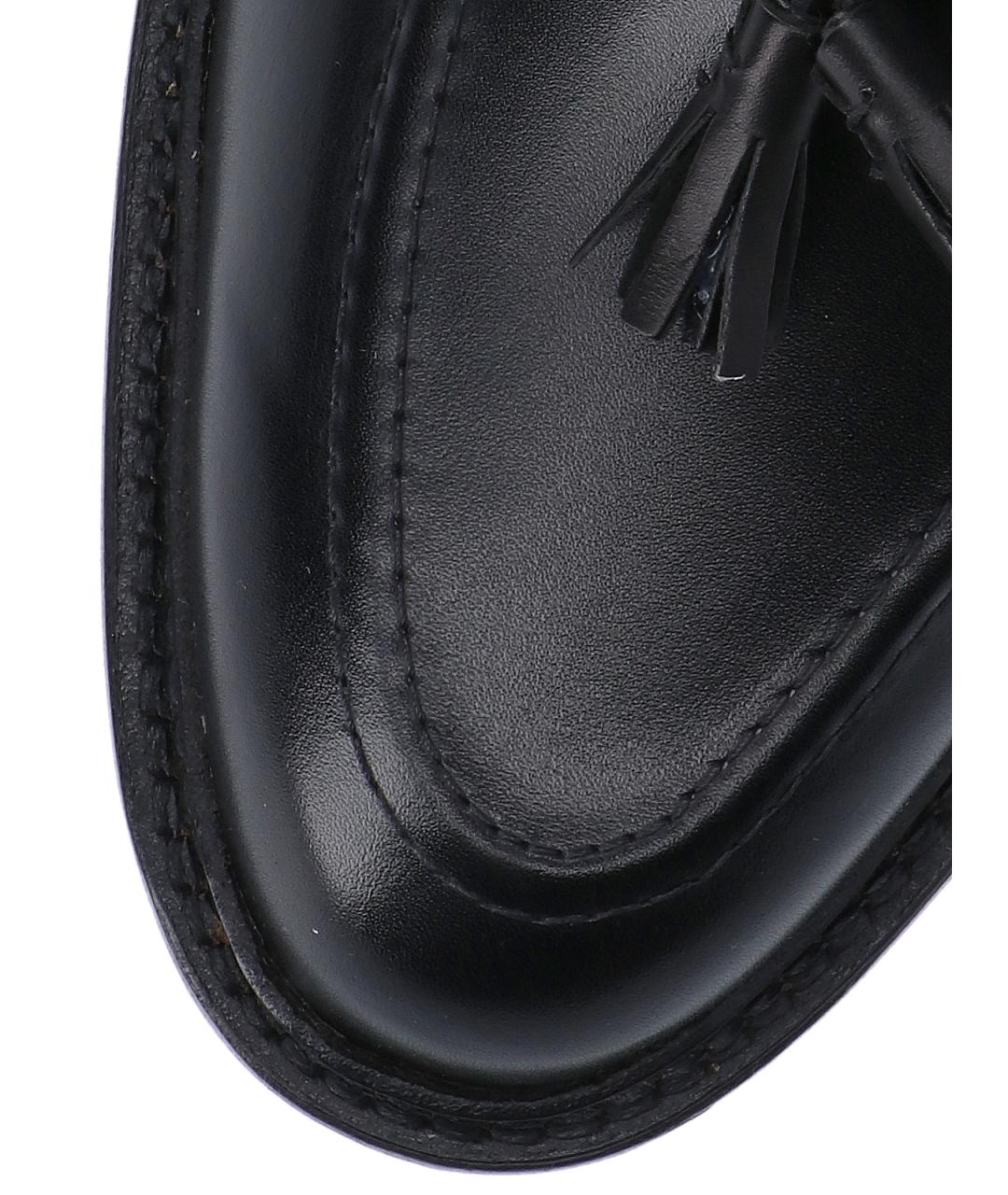 TRICKER'S Черные кожаные лоферы, фото 5