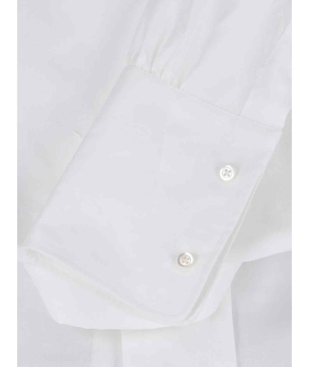 MAISON MARGIELA Белая хлопковая рубашка, фото 4