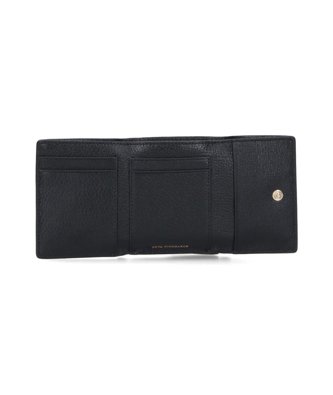 ANYA HINDMARCH Черный кошелек, фото 2