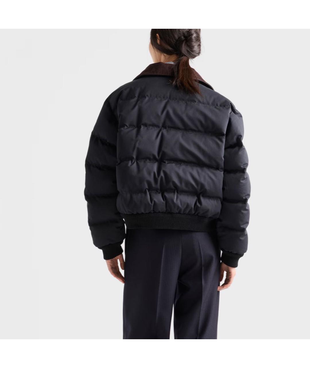 PRADA Черная куртка, фото 3