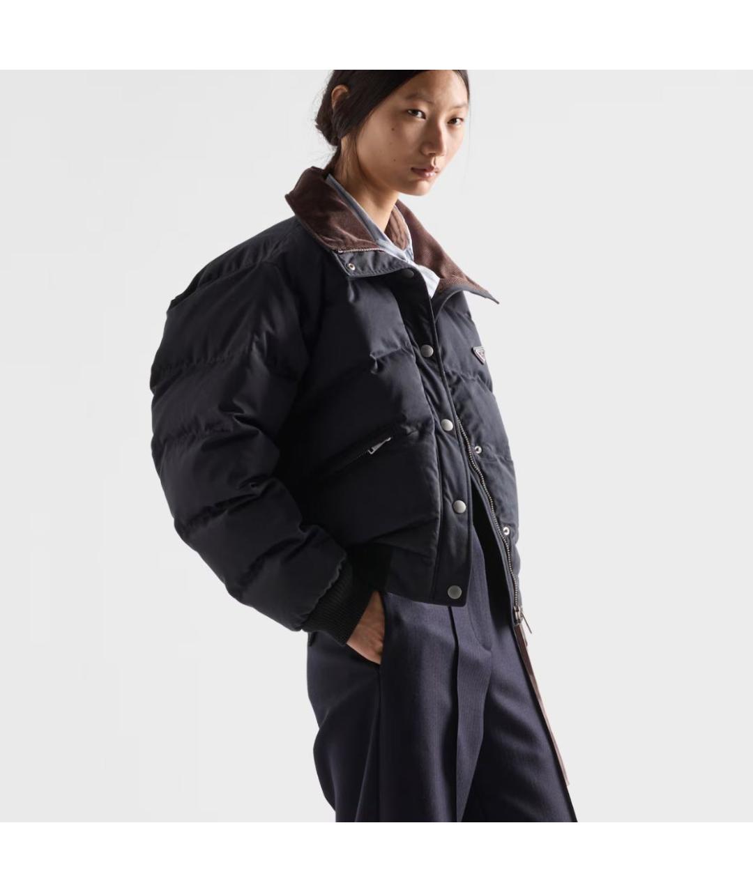 PRADA Черная куртка, фото 4