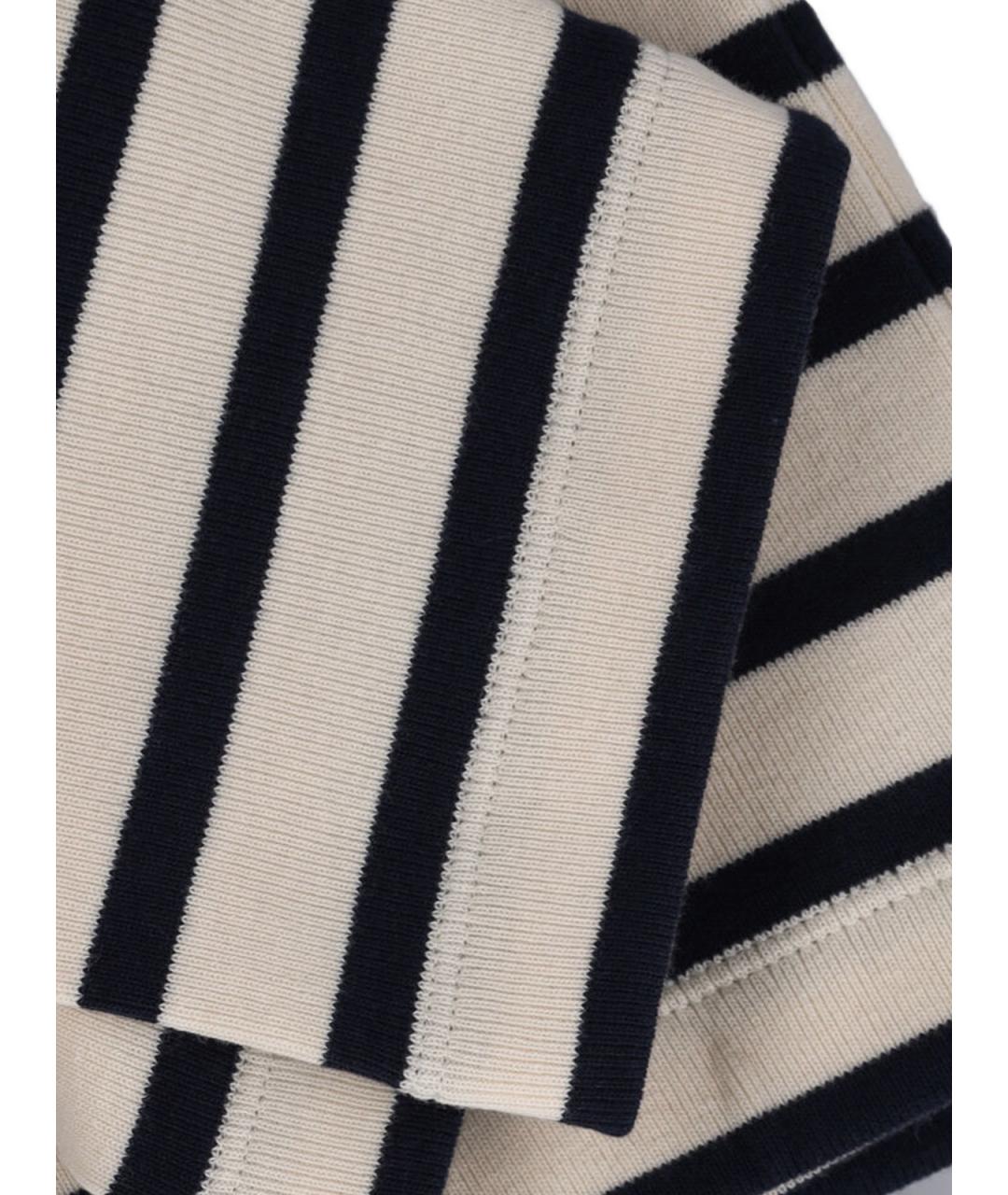 JIL SANDER Белая хлопковая футболка, фото 4