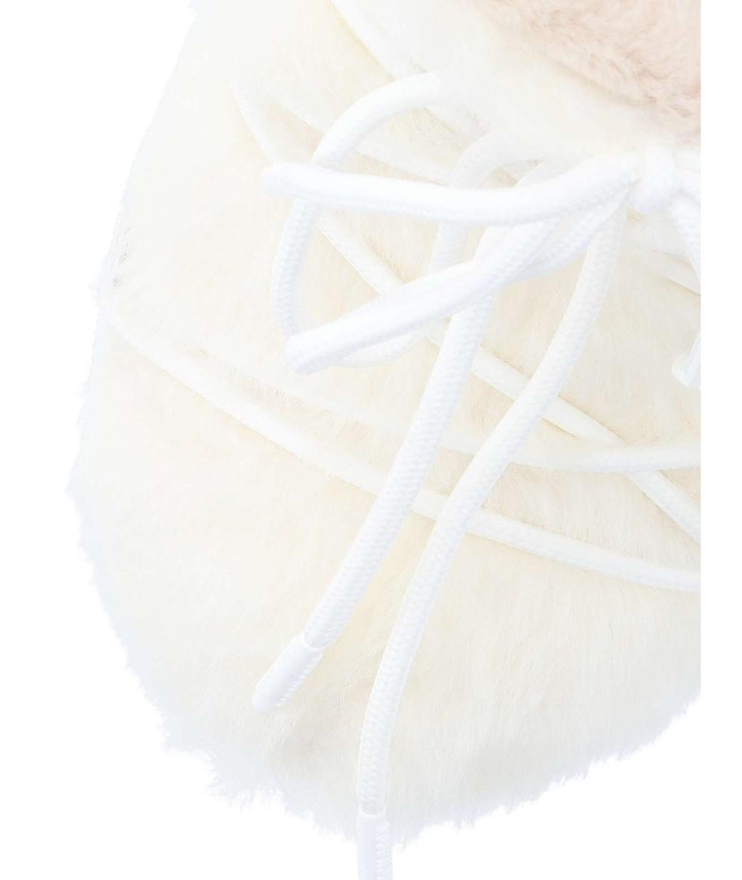 MOON BOOT Белые синтетические сапоги, фото 5