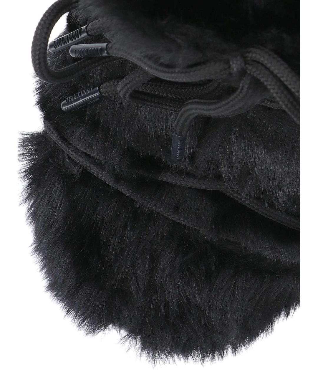 MOON BOOT Черные синтетические сапоги, фото 5