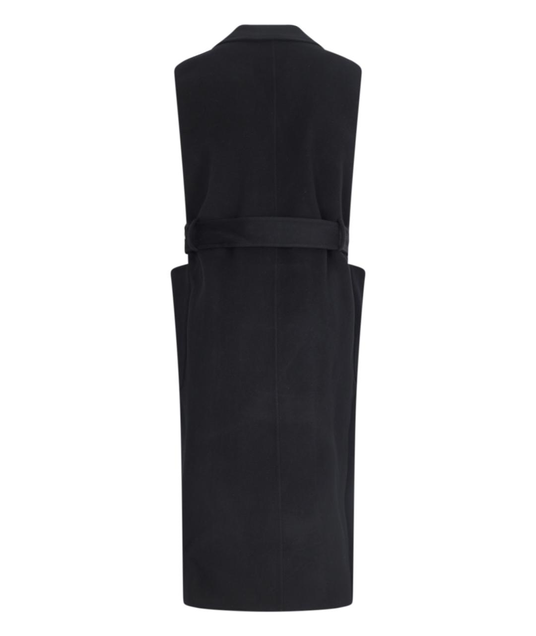 IVY OAK Черное шерстяное пальто, фото 2