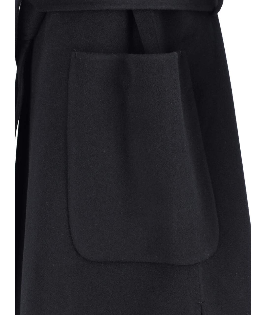 IVY OAK Черное шерстяное пальто, фото 4