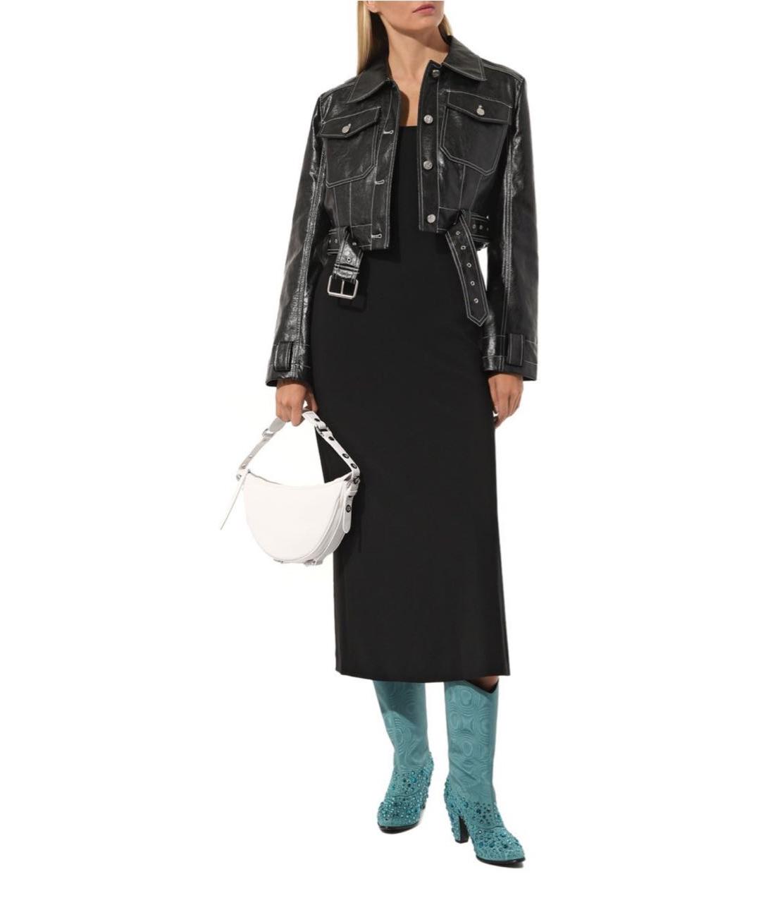 GUCCI Голубые текстильные сапоги, фото 4