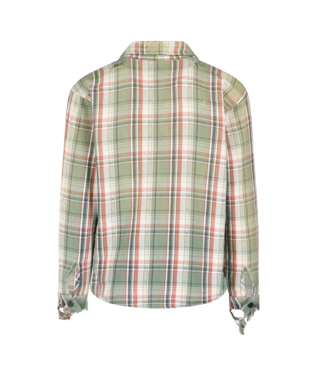 Gallery Dept Зеленая хлопковая кэжуал рубашка, фото 2