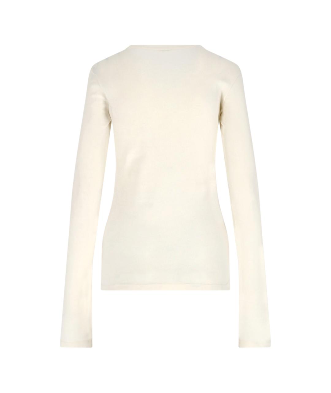 JIL SANDER Мульти хлопковая футболка, фото 4