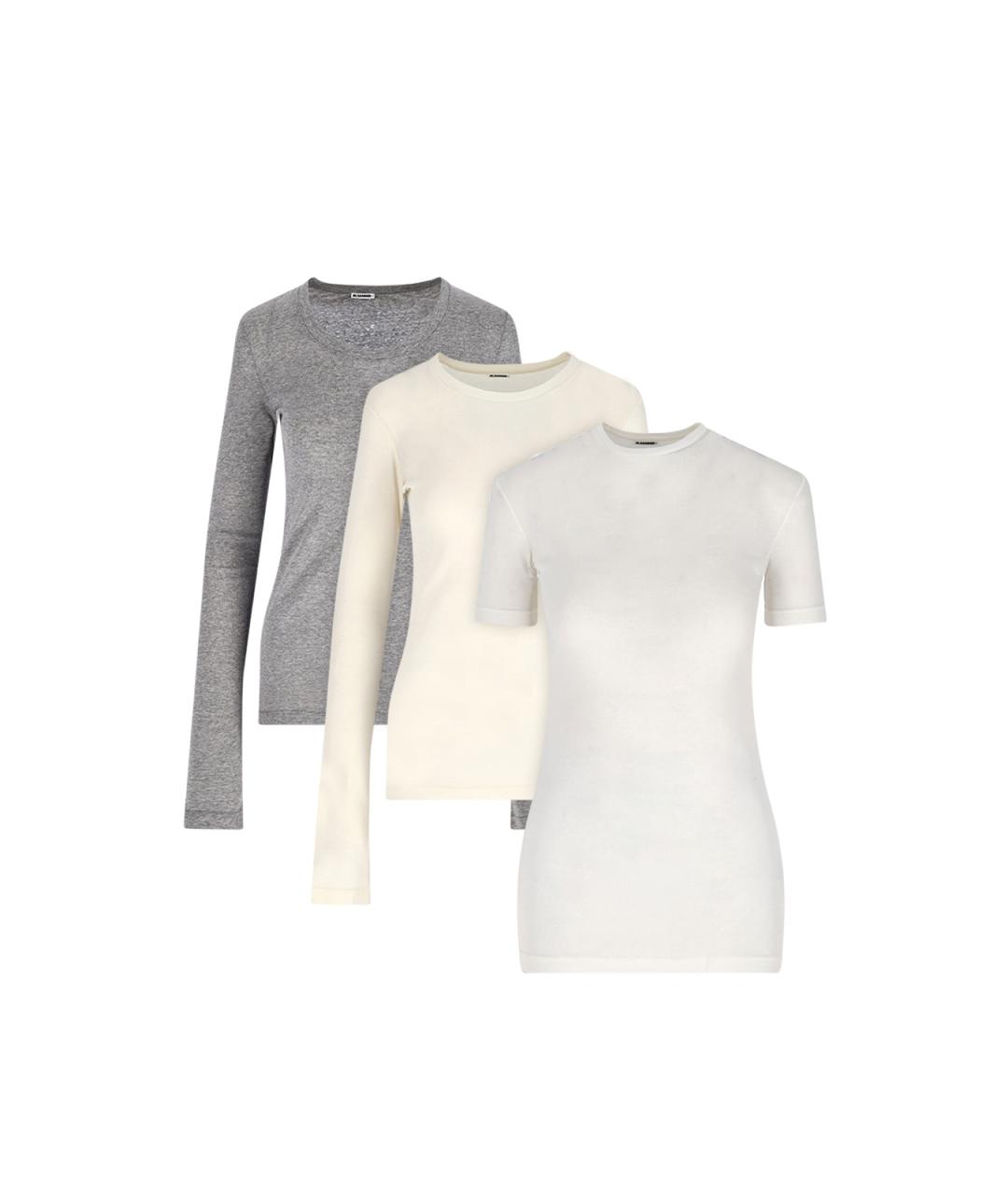 JIL SANDER Мульти хлопковая футболка, фото 1