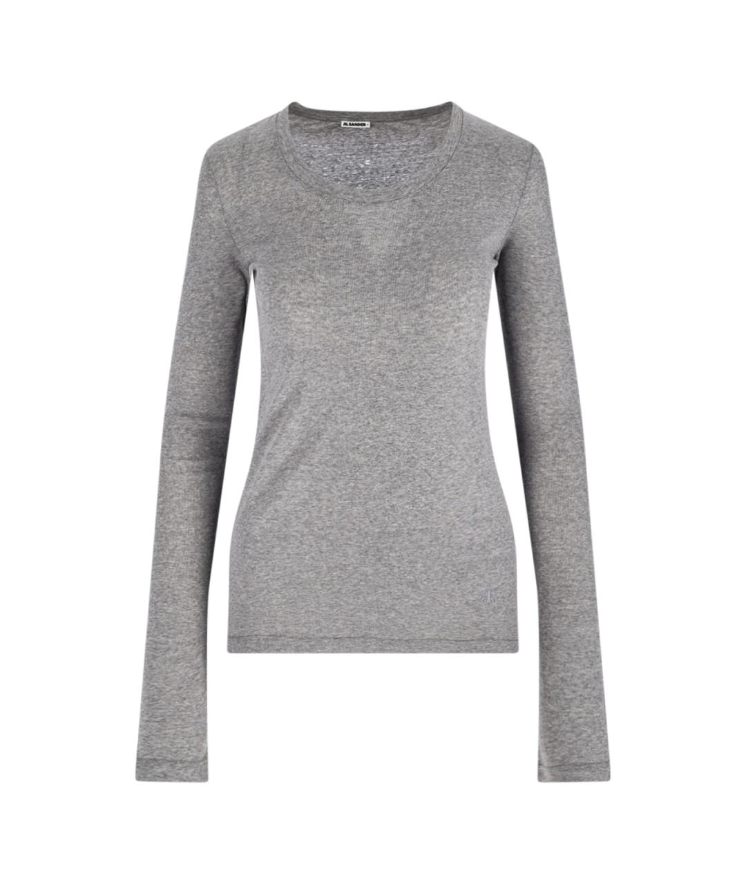 JIL SANDER Мульти хлопковая футболка, фото 5