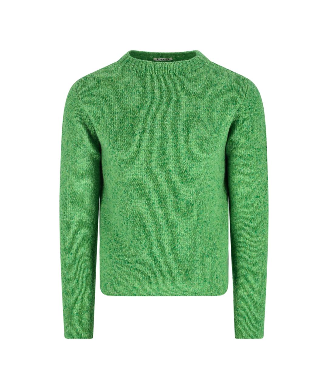 AURALEE Зеленый кашемировый джемпер / свитер, фото 1