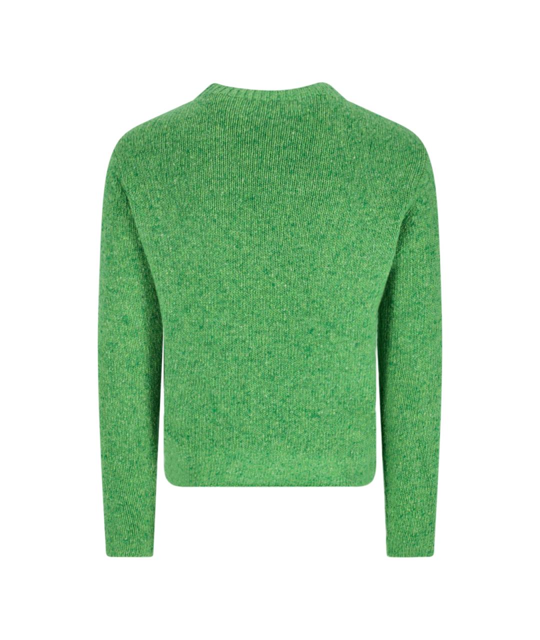 AURALEE Зеленый кашемировый джемпер / свитер, фото 2