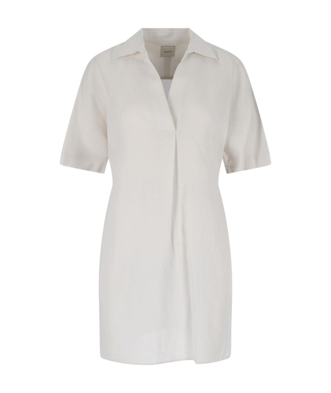 CALVIN KLEIN Белое платье, фото 1