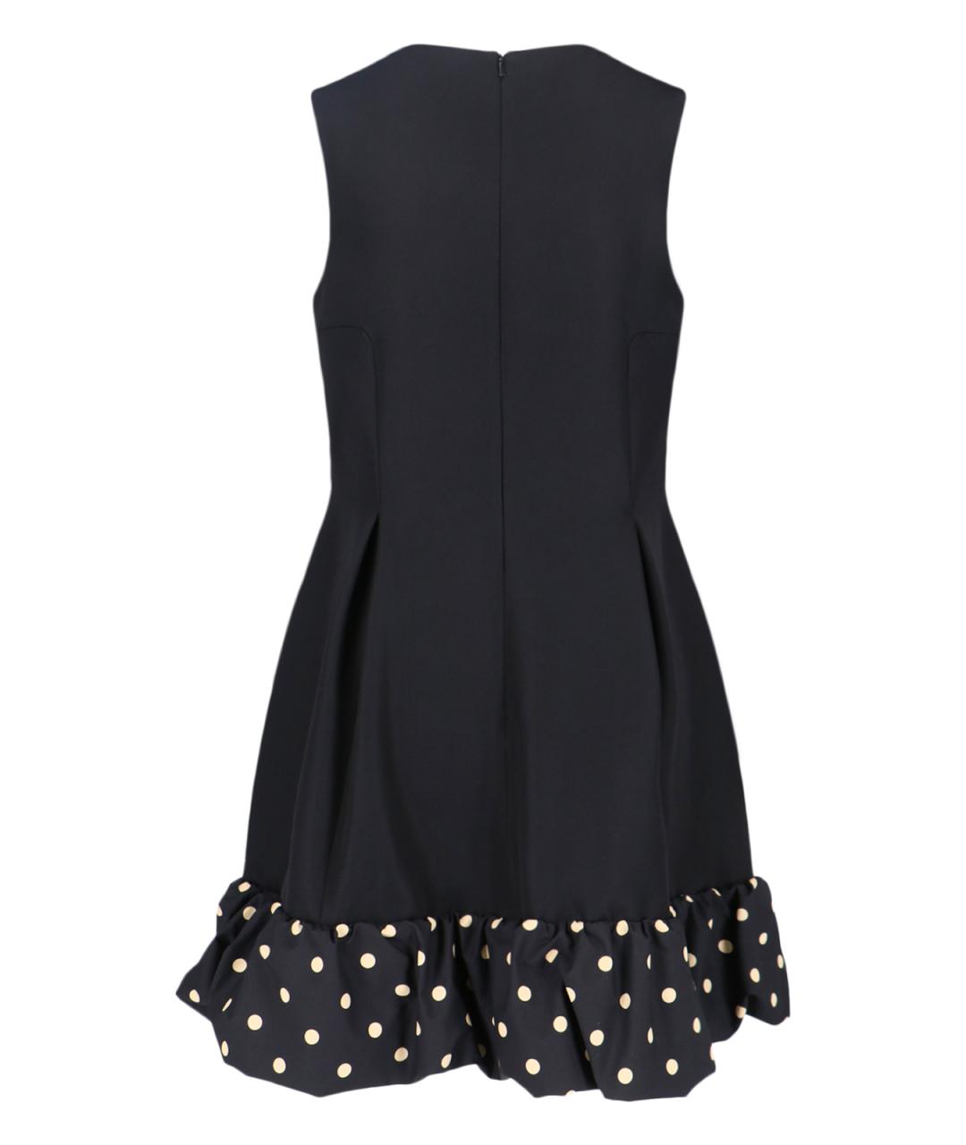 MOSCHINO Черное шерстяное платье, фото 2