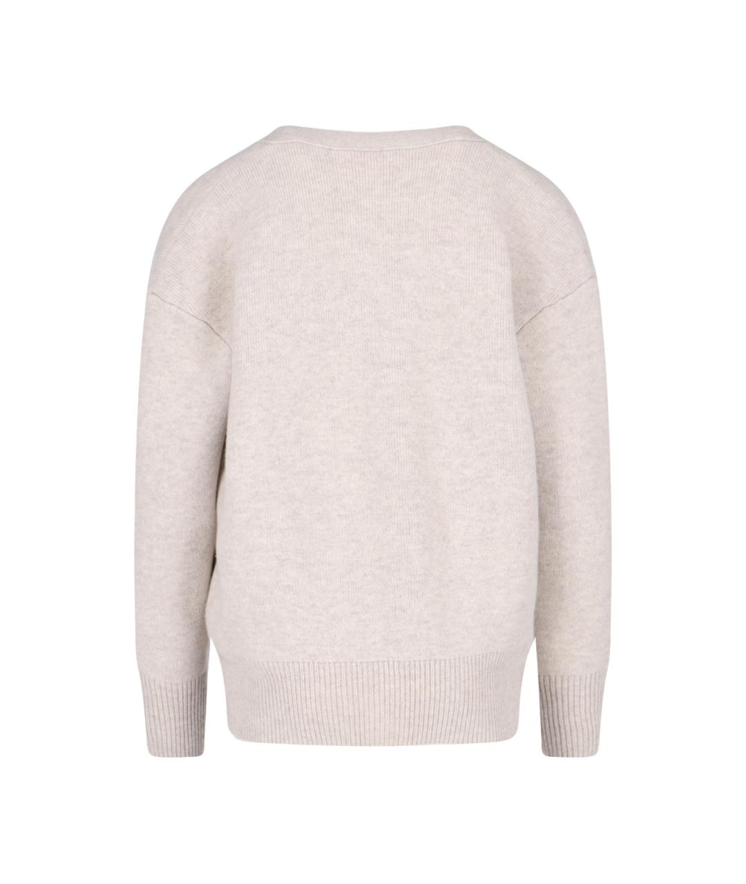 LISA YANG Бежевый кашемировый кардиган, фото 2