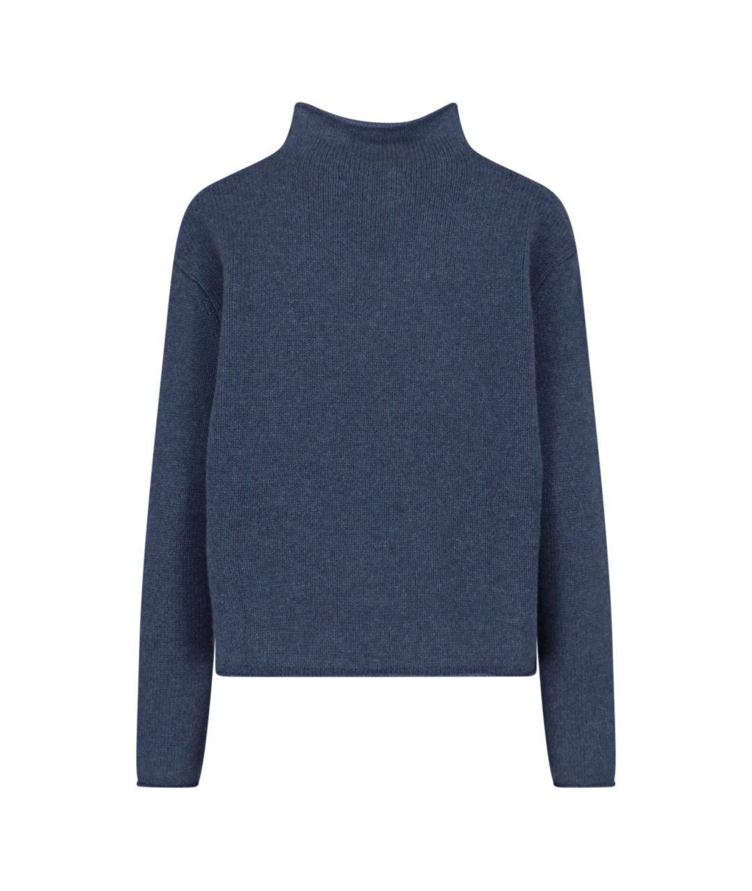 LISA YANG Синий кашемировый джемпер / свитер, фото 2