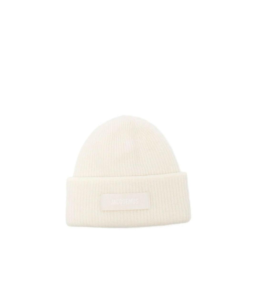 JACQUEMUS Бежевая шапка, фото 1