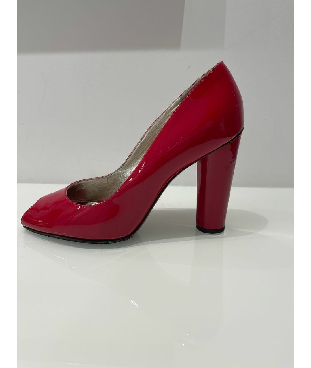 DOLCE&GABBANA Красные туфли из лакированной кожи, фото 6
