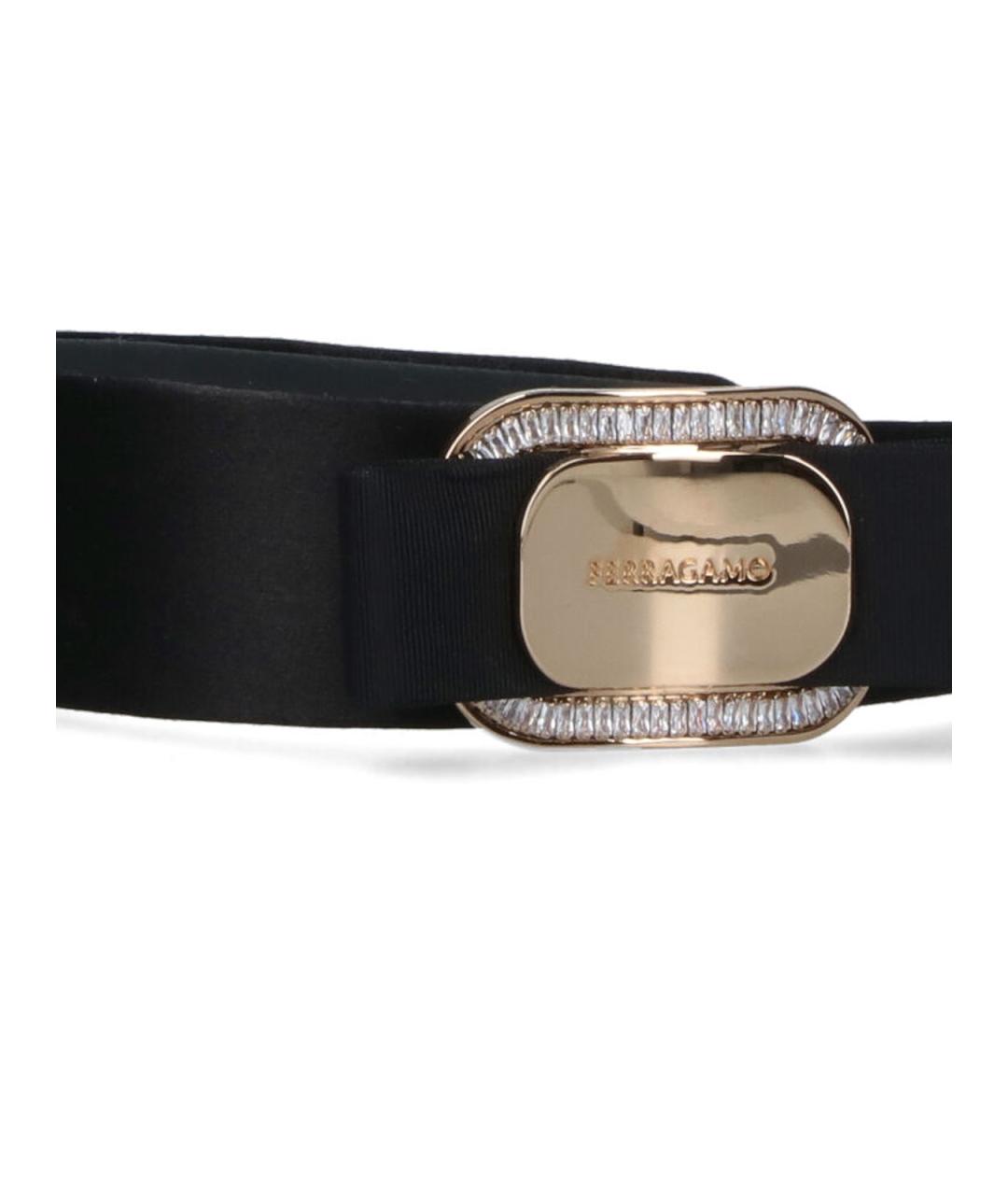 FERRAGAMO Черная повязка на голову, фото 2