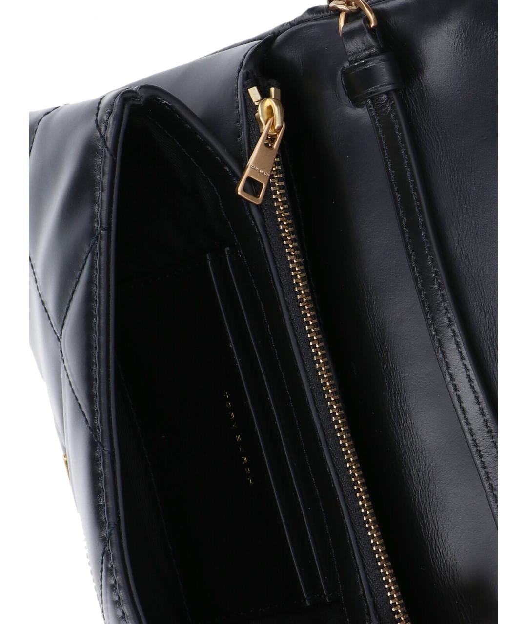 TORY BURCH Черный бархатный кошелек, фото 4