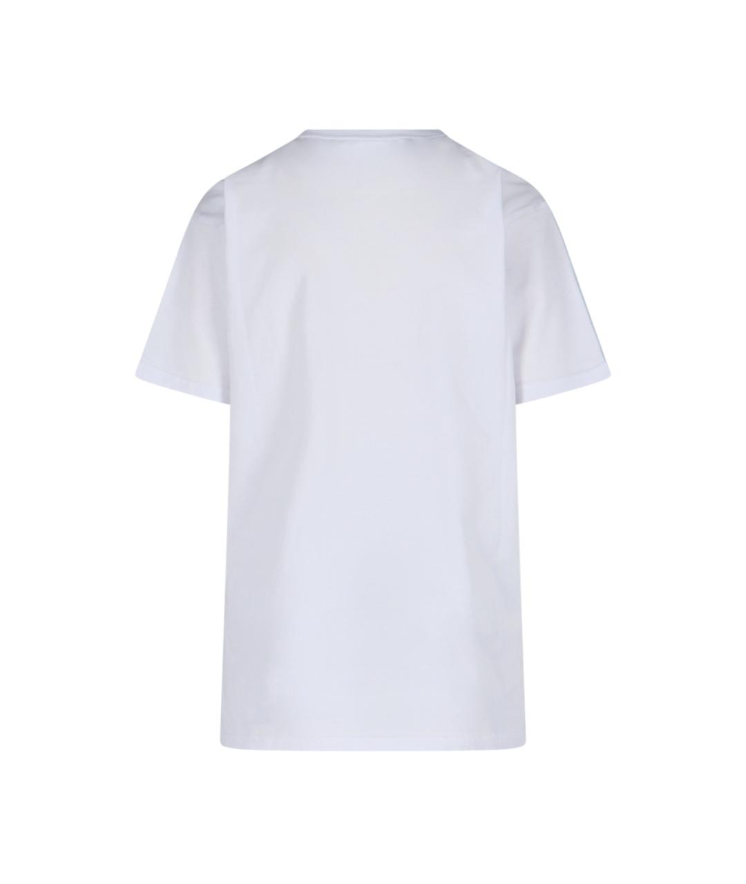 VIVIENNE WESTWOOD Белая хлопковая футболка, фото 2