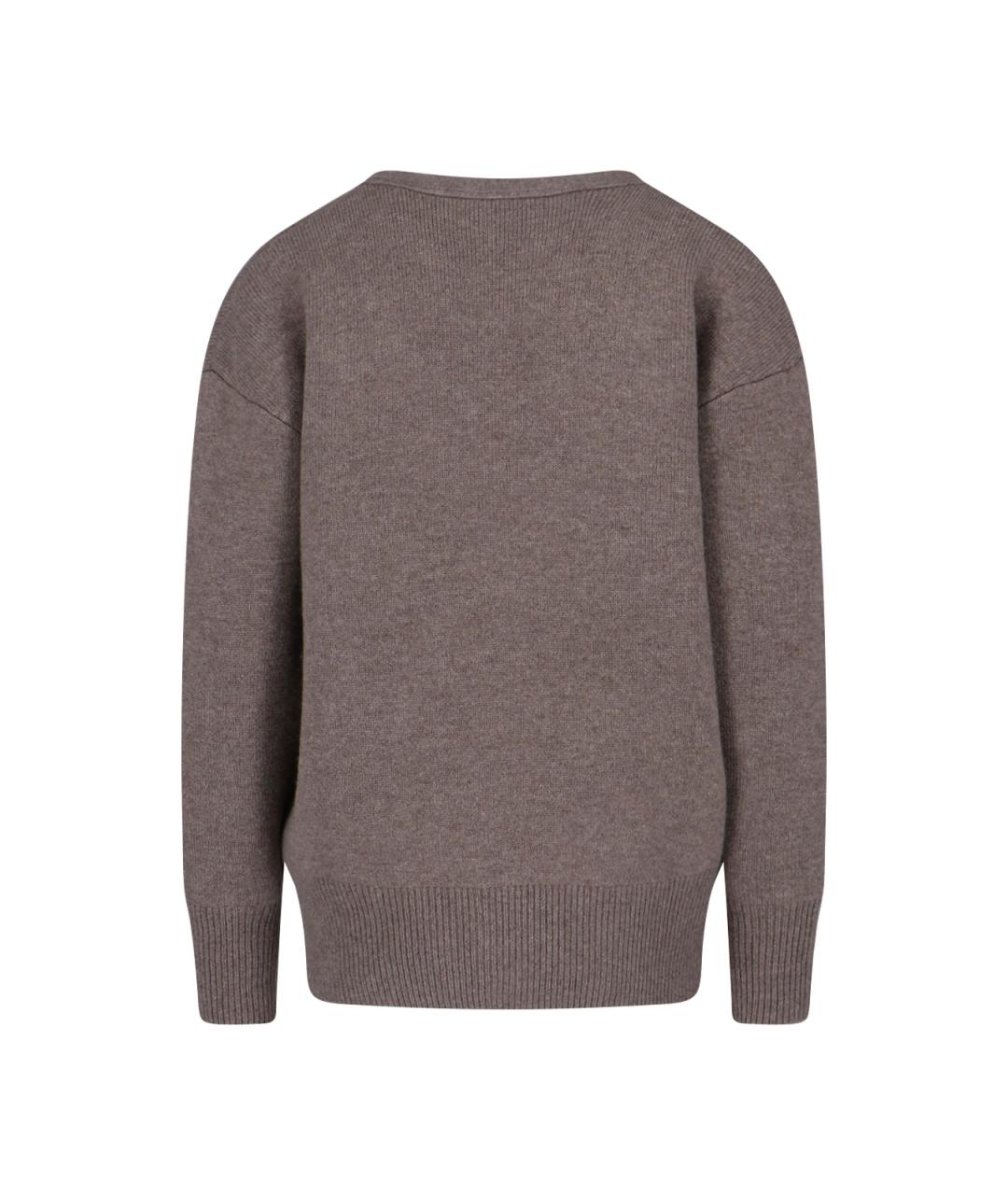 LISA YANG Коричневый кашемировый кардиган, фото 2