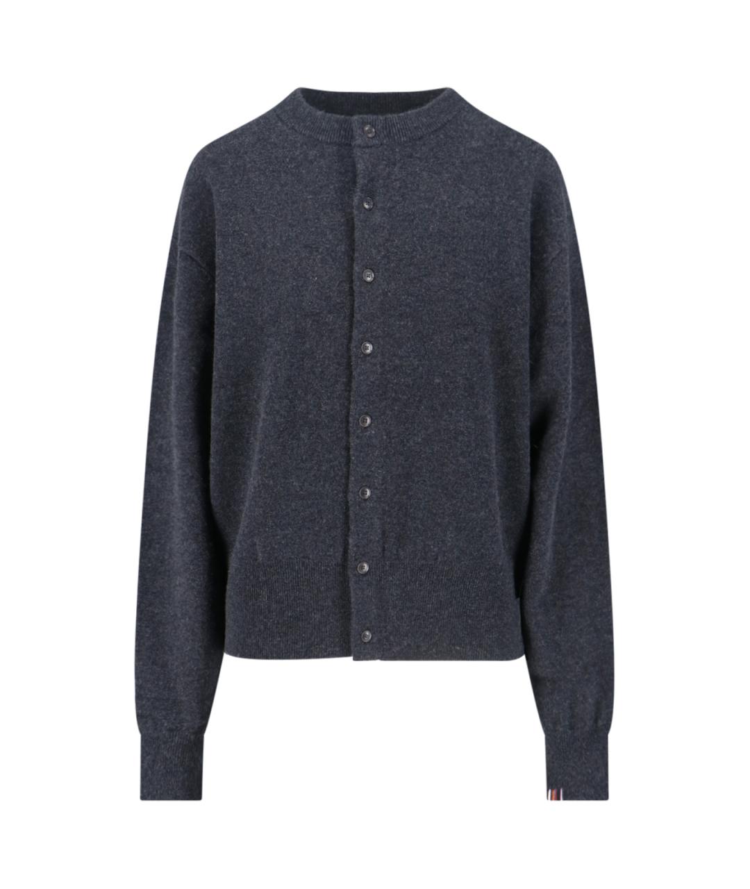 EXTREME CASHMERE Серый кашемировый кардиган, фото 1