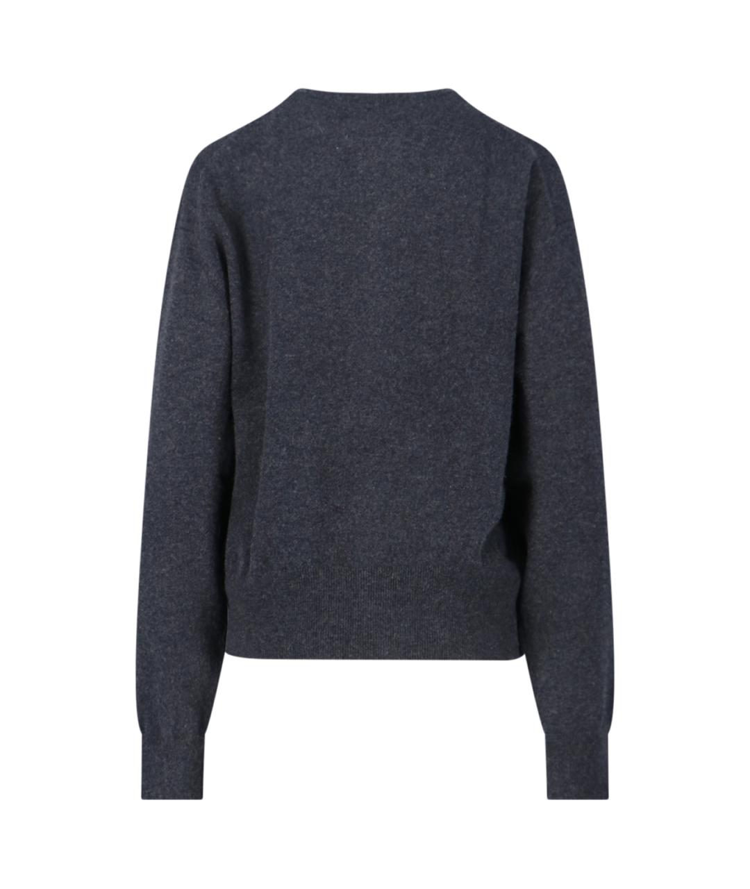 EXTREME CASHMERE Серый кашемировый кардиган, фото 2