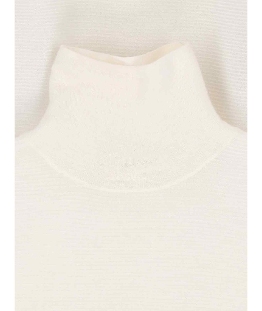 LISA YANG Белый кашемировый джемпер / свитер, фото 3