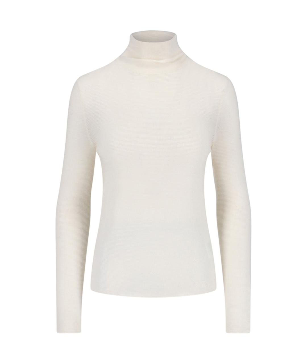 LISA YANG Белый кашемировый джемпер / свитер, фото 1