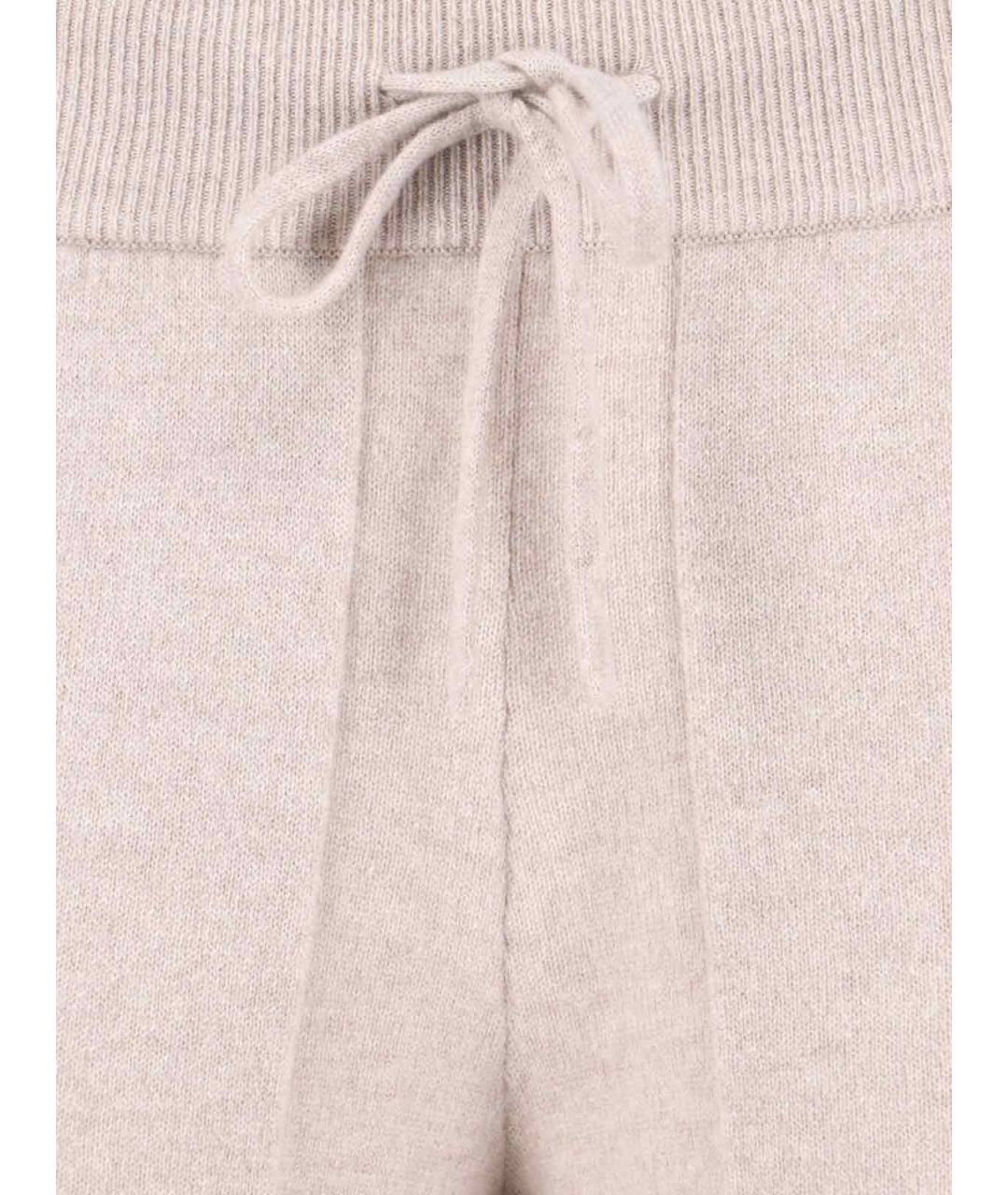 LISA YANG Розовые кашемировые прямые брюки, фото 5
