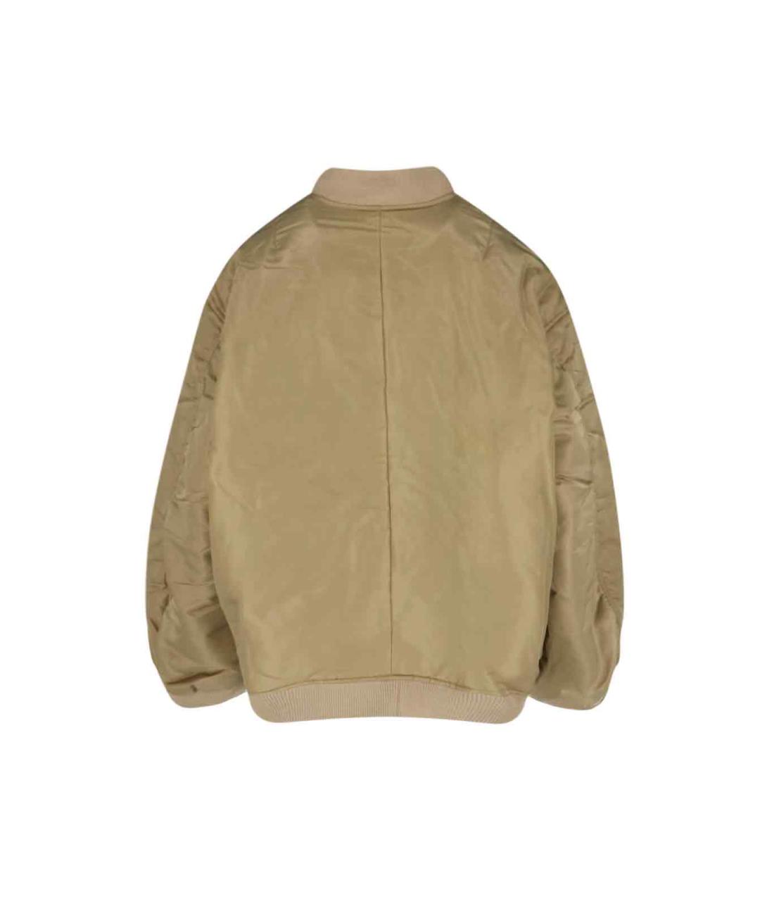 THE FRANKIE SHOP Бежевая полиамидовая куртка, фото 2