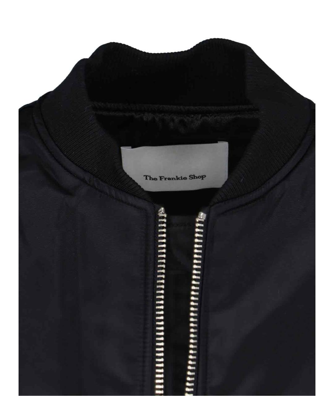THE FRANKIE SHOP Черная полиамидовая куртка, фото 4