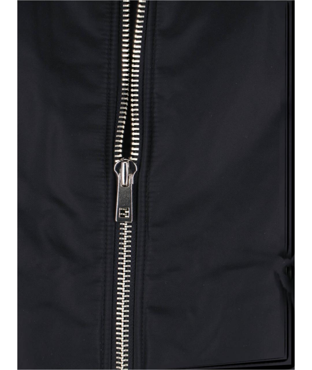 THE FRANKIE SHOP Черная полиамидовая куртка, фото 5