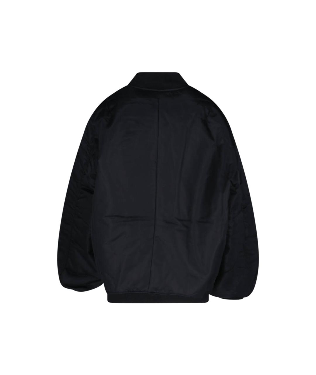 THE FRANKIE SHOP Черная полиамидовая куртка, фото 2