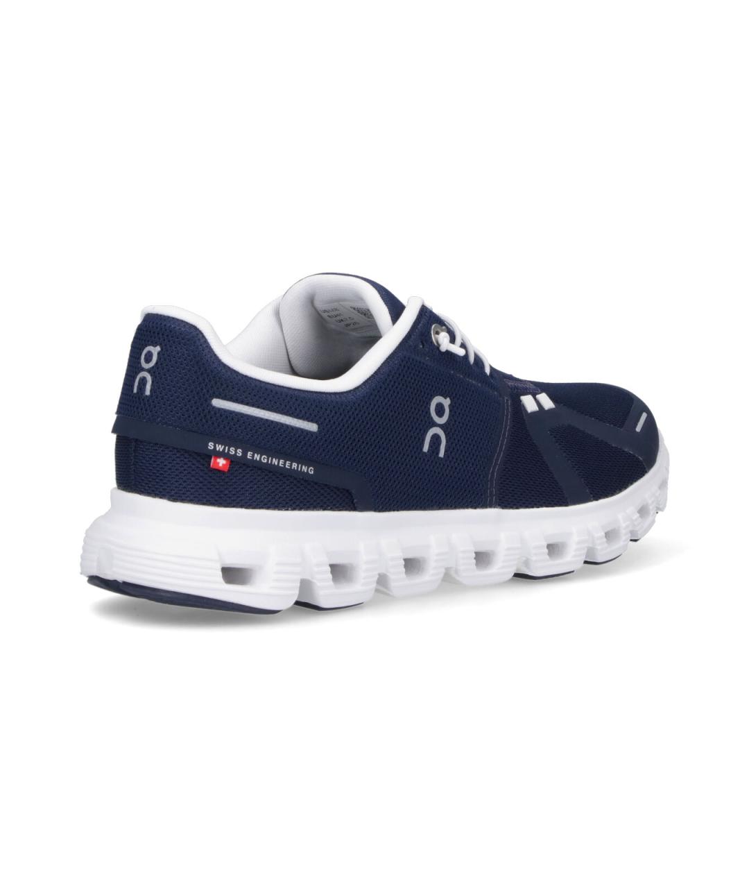 ON Синие синтетические низкие кроссовки / кеды, фото 4