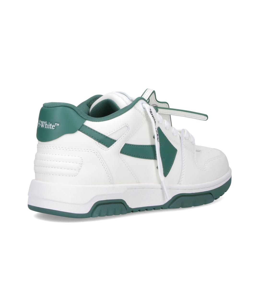 OFF-WHITE Белые низкие кроссовки / кеды, фото 4