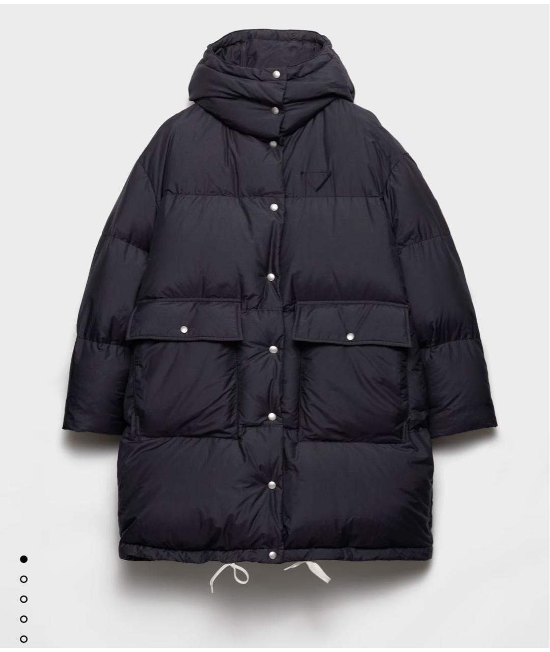 PRADA Темно-синий пуховик, фото 5