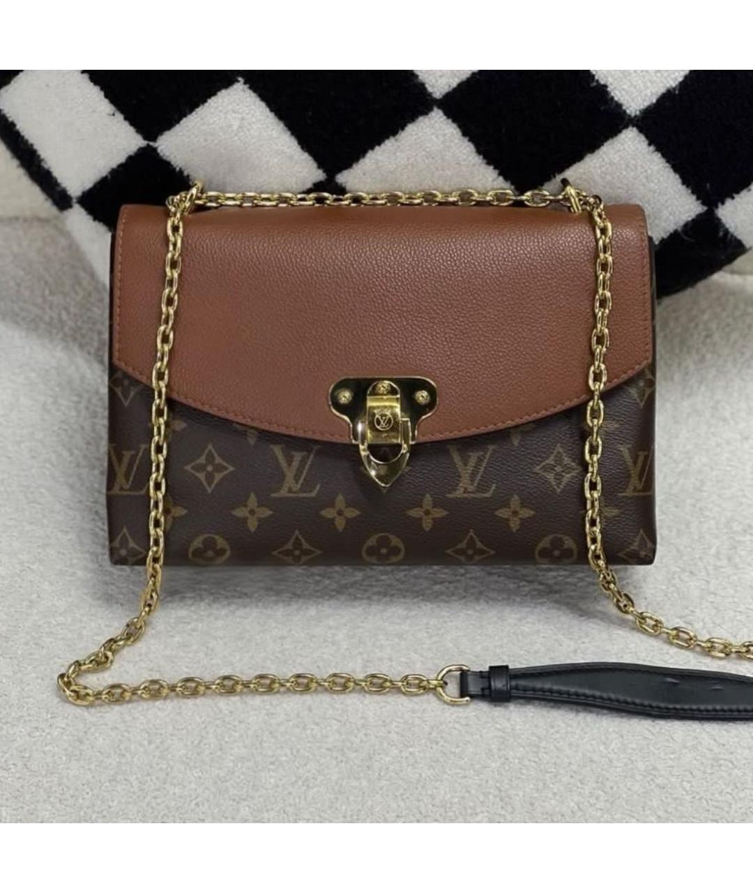 LOUIS VUITTON Коричневая сумка через плечо, фото 5