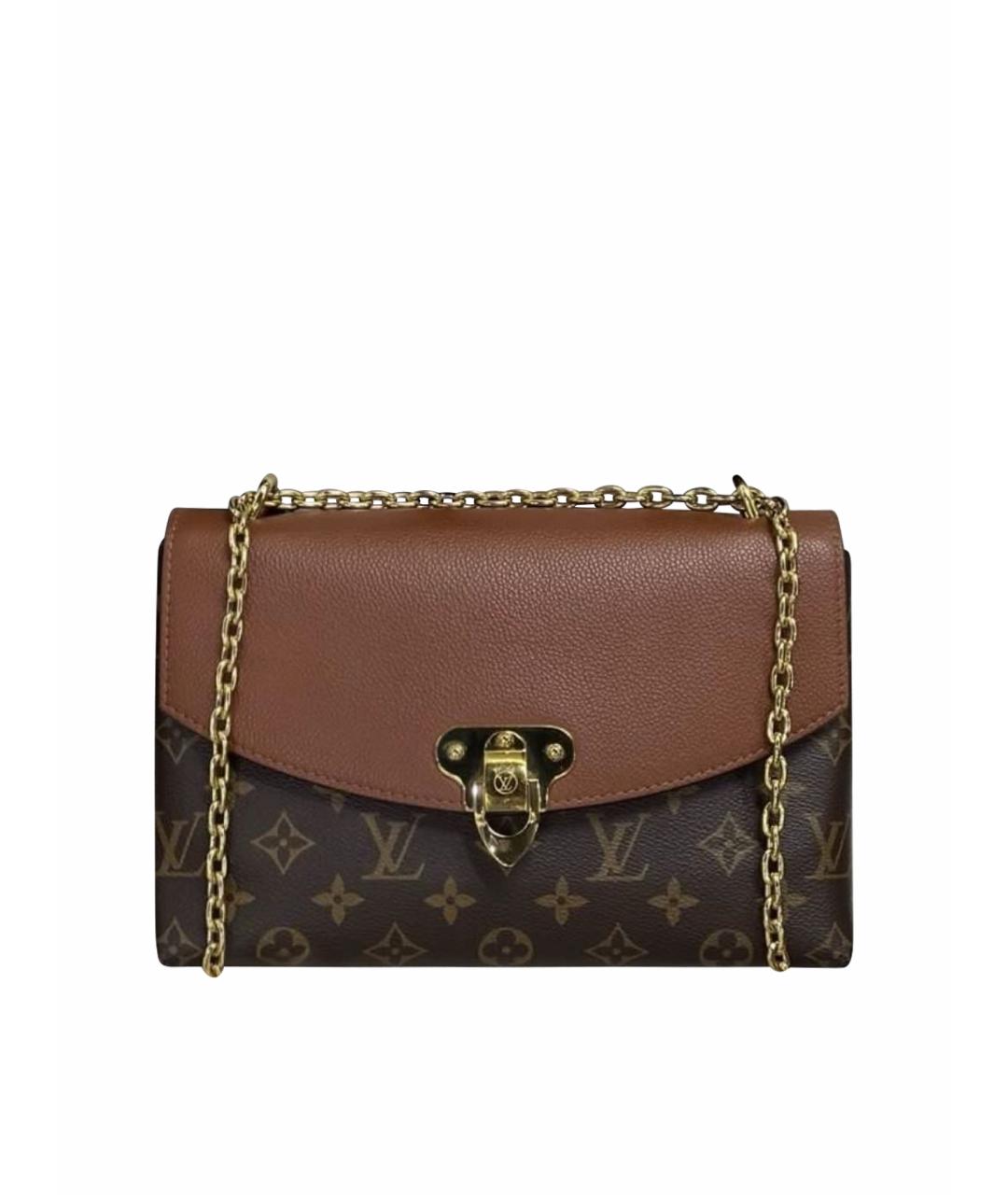 LOUIS VUITTON Коричневая сумка через плечо, фото 1