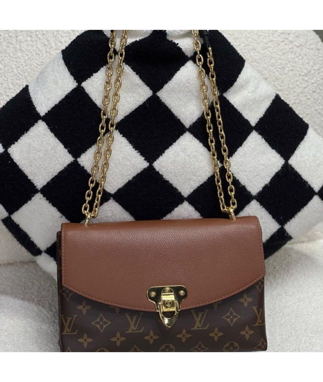 LOUIS VUITTON Коричневая сумка через плечо, фото 3