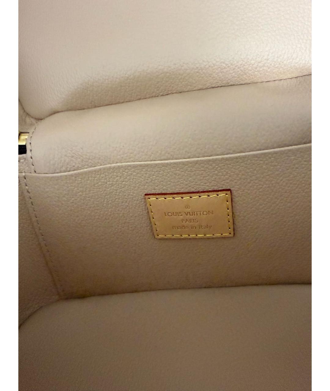 LOUIS VUITTON Коричневая косметичка, фото 3