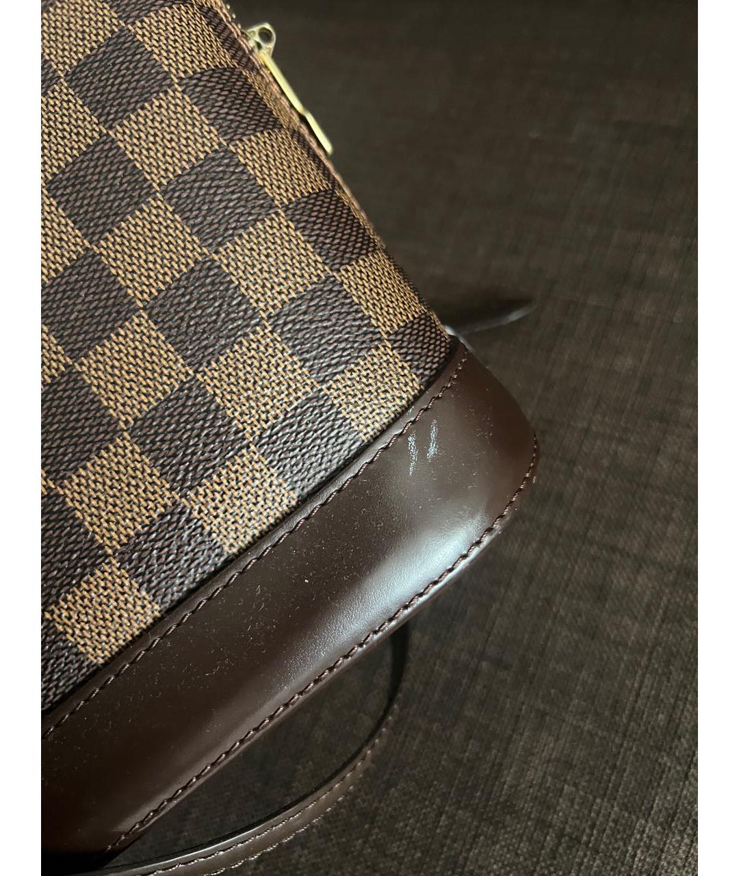 LOUIS VUITTON Коричневая сумка через плечо, фото 6