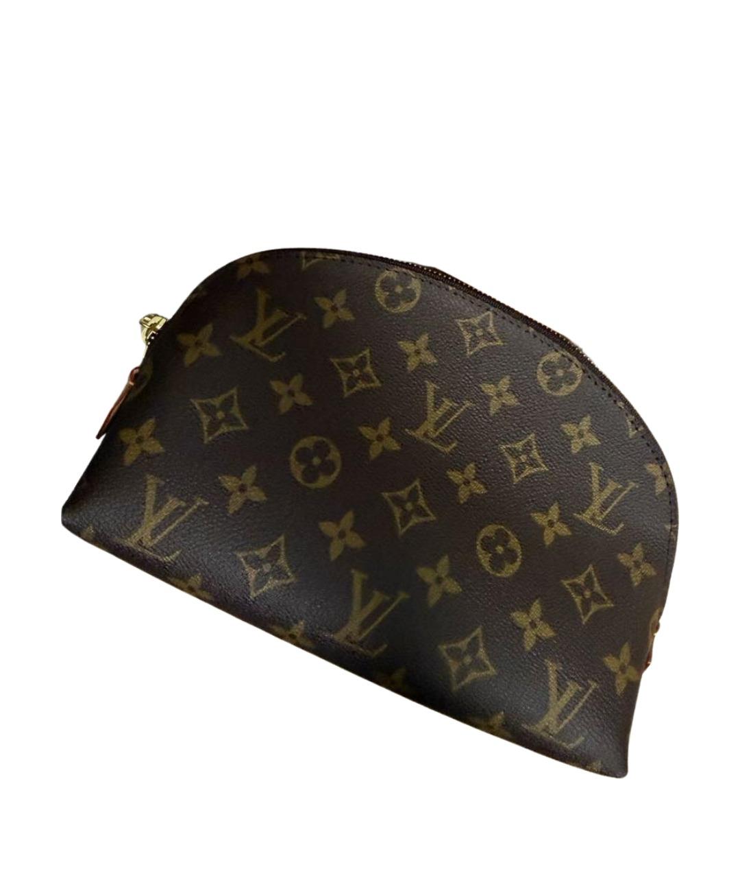 LOUIS VUITTON Коричневая косметичка, фото 1
